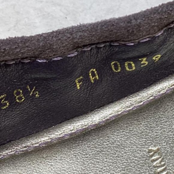 Louis Vuitton #LZQNBX Dice Scrunch Ballerina Flats Size 38.5 - Picture 8 of 8